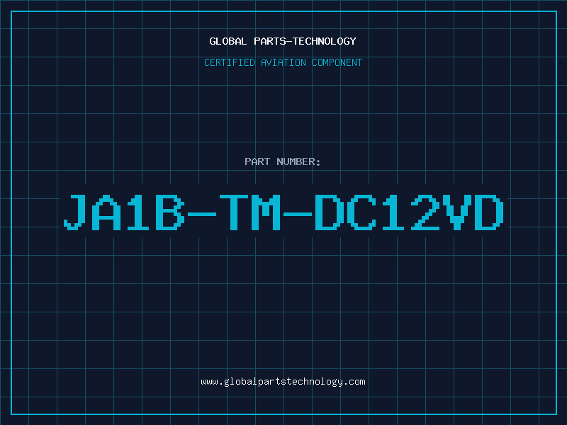 Aviation Part JA1B-TM-DC12VD
