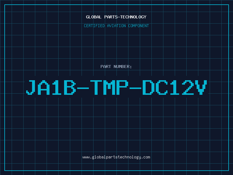 Aviation Part JA1B-TMP-DC12V