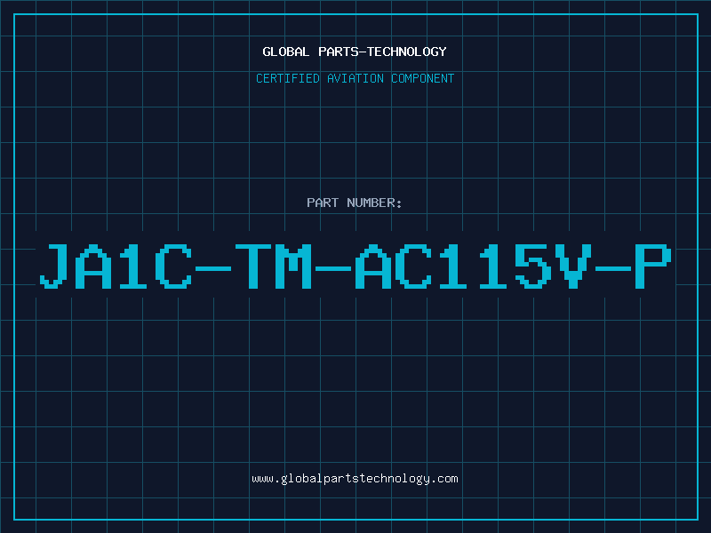 Aviation Part JA1C-TM-AC115V-P