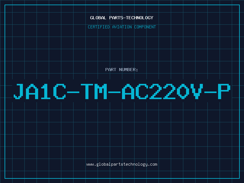 Aviation Part JA1C-TM-AC220V-P