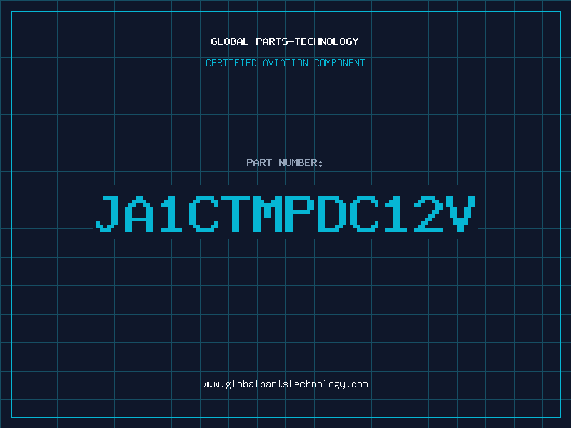 Aviation Part JA1CTMPDC12V