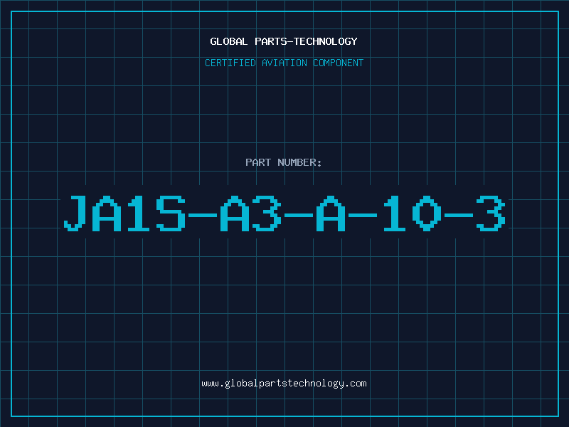 Aviation Part JA1S-A3-A-10-3