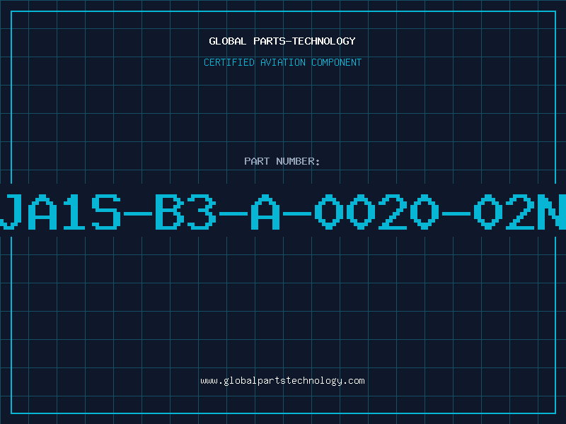 Aviation Part JA1S-B3-A-0020-02N
