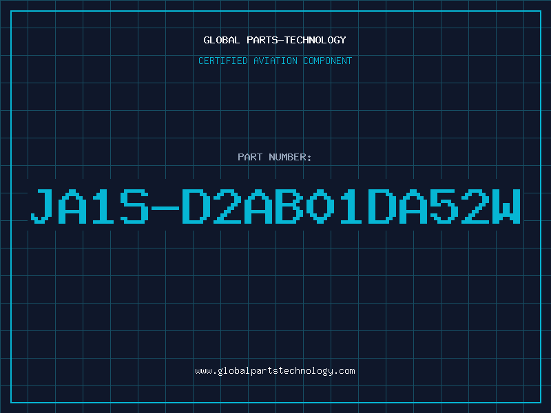 Aviation Part JA1S-D2AB01DA52W
