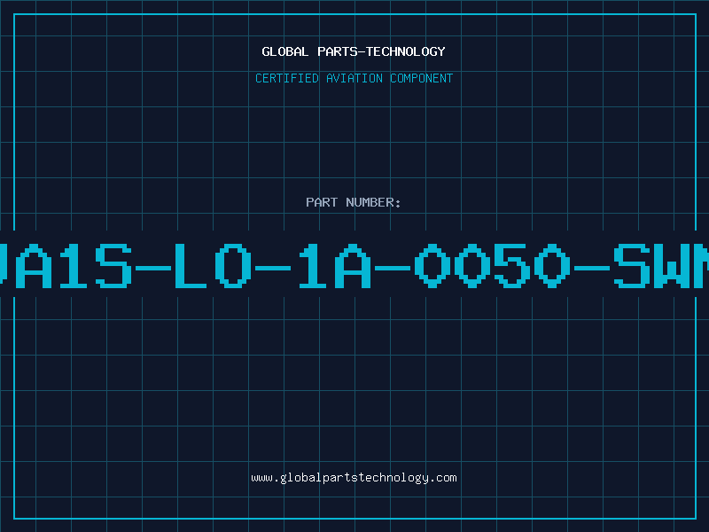 Aviation Part JA1S-LO-1A-0050-SWN