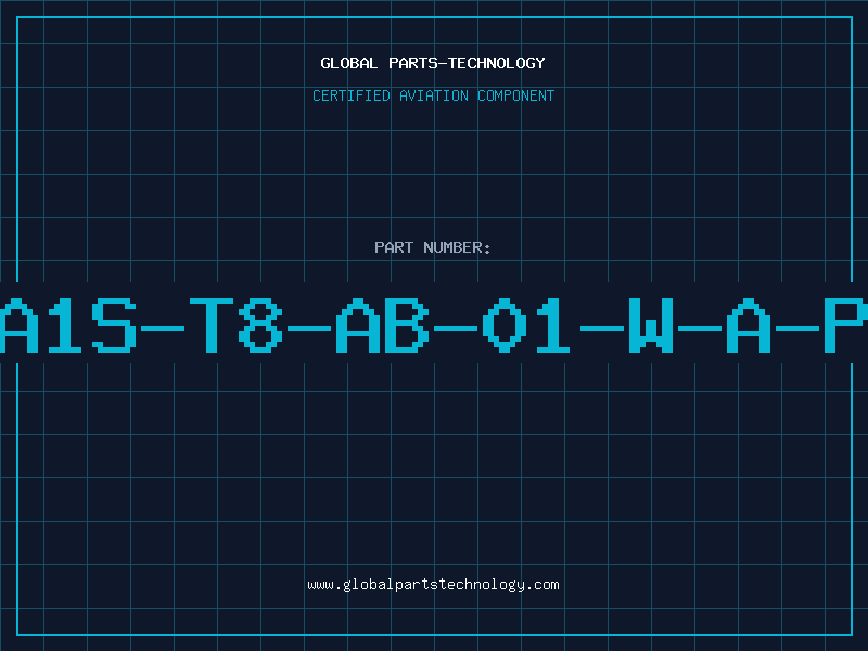 Aviation Part JA1S-T8-AB-01-W-A-PN