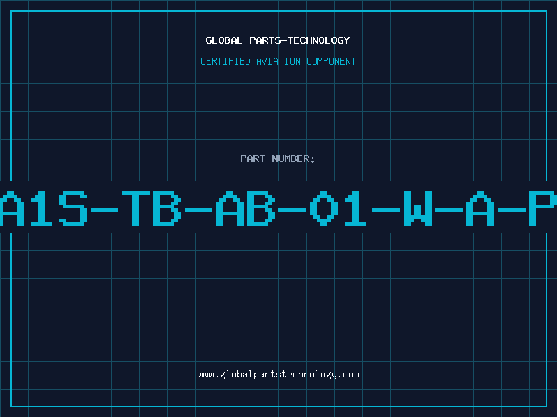 Aviation Part JA1S-TB-AB-01-W-A-PN