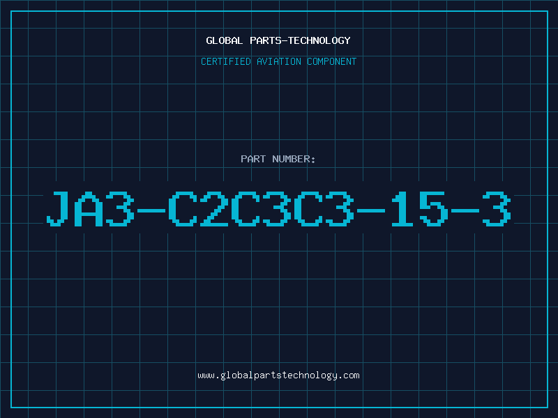 Aviation Part JA3-C2C3C3-15-3