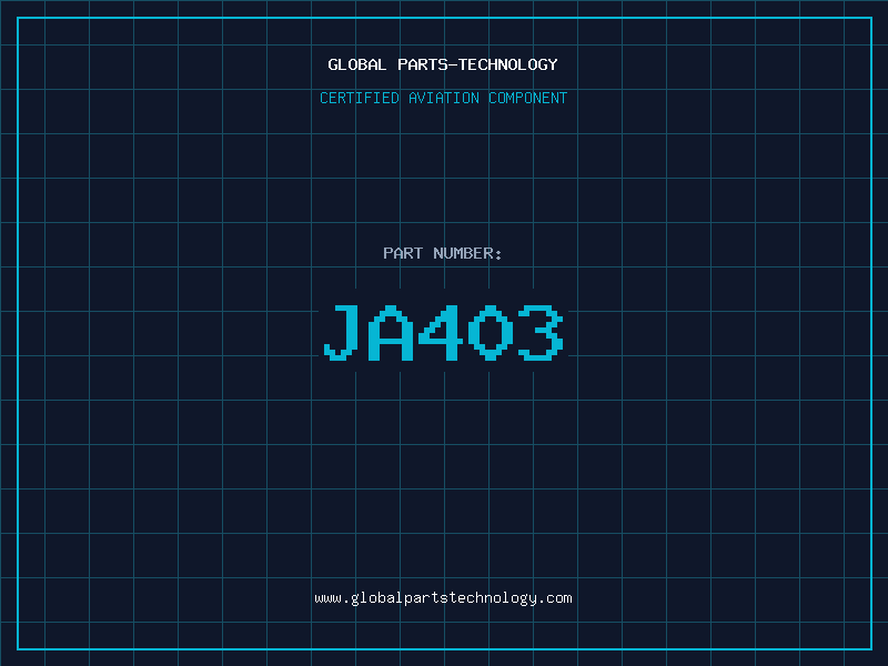 Aviation Part JA403