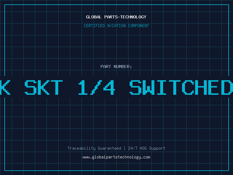 Aviation Part JACK SKT 1/4 SWITCHED 2P