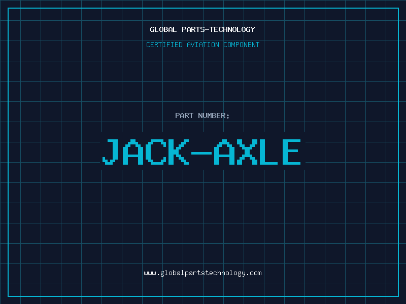 Aviation Part JACK-AXLE