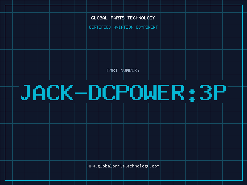 Aviation Part JACK-DCPOWER:3P