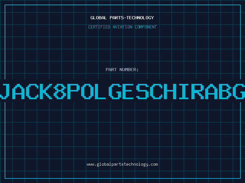Aviation Part JACK8POLgeschirabg