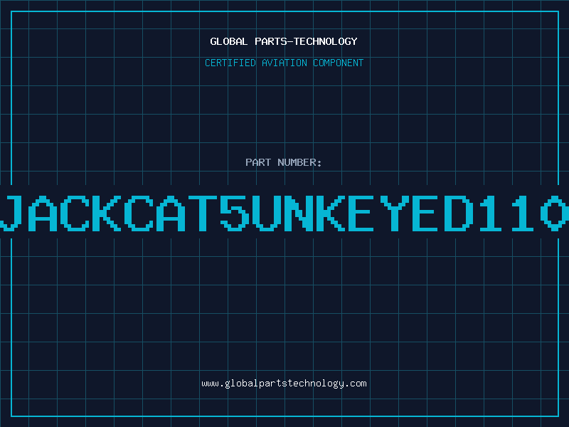 Aviation Part JACKCAT5UNKEYED110