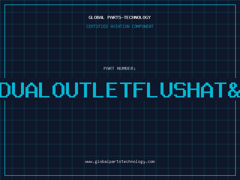 Aviation Part JACKDUALOUTLETFLUSHAT&TBAG