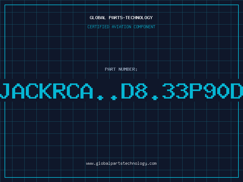 Aviation Part JACKRCA..D8.33P90D