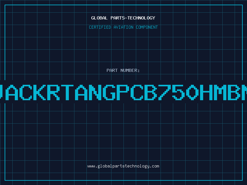 Aviation Part JACKRTANGPCB750HMBN