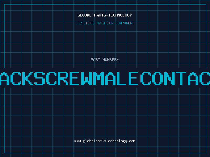 Aviation Part JACKSCREWMALECONTACT
