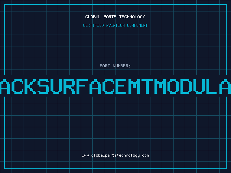 Aviation Part JACKSURFACEMTMODULAR
