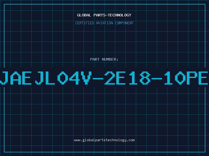 Aviation Part JAEJL04V-2E18-10PE