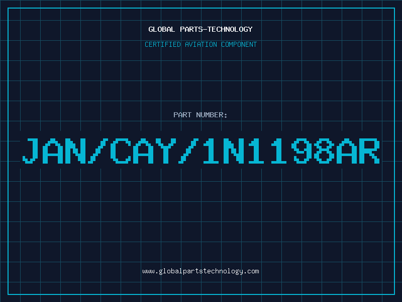 Aviation Part JAN/CAY/1N1198AR