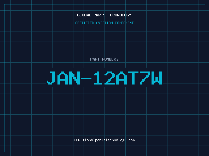 Aviation Part JAN-12AT7W