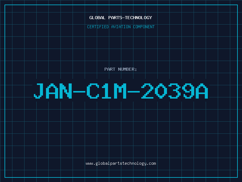 Aviation Part JAN-C1M-2039A