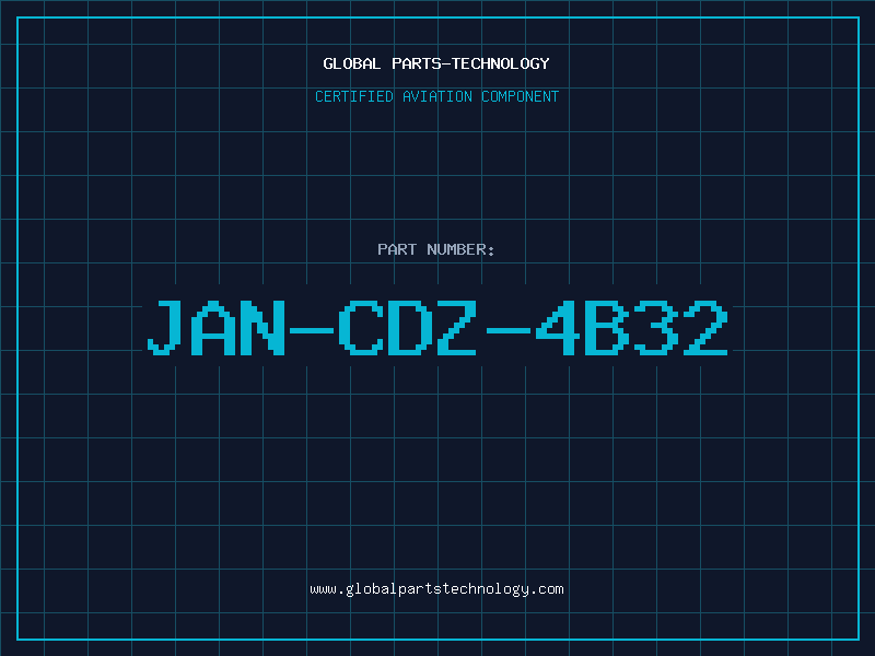 Aviation Part JAN-CDZ-4B32
