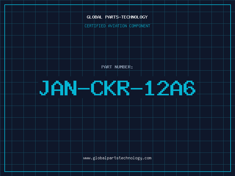 Aviation Part JAN-CKR-12A6