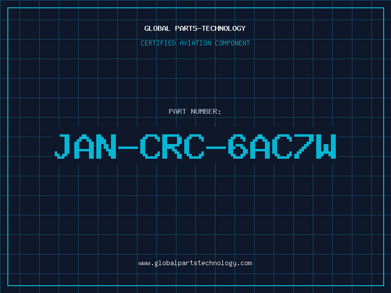 Aviation Part JAN-CRC-6AC7W