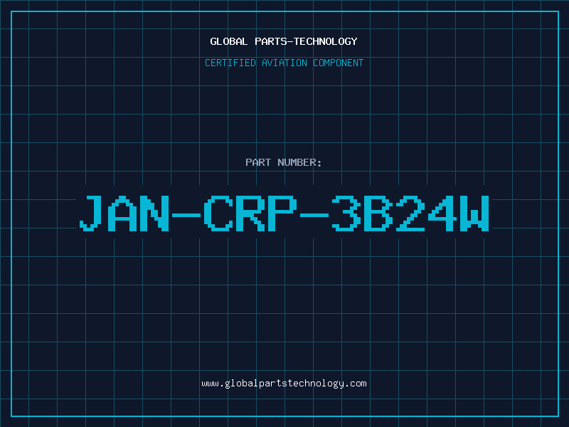 Aviation Part JAN-CRP-3B24W