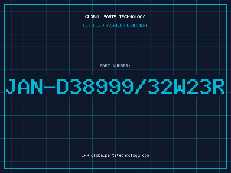 Aviation Part JAN-D38999/32W23R
