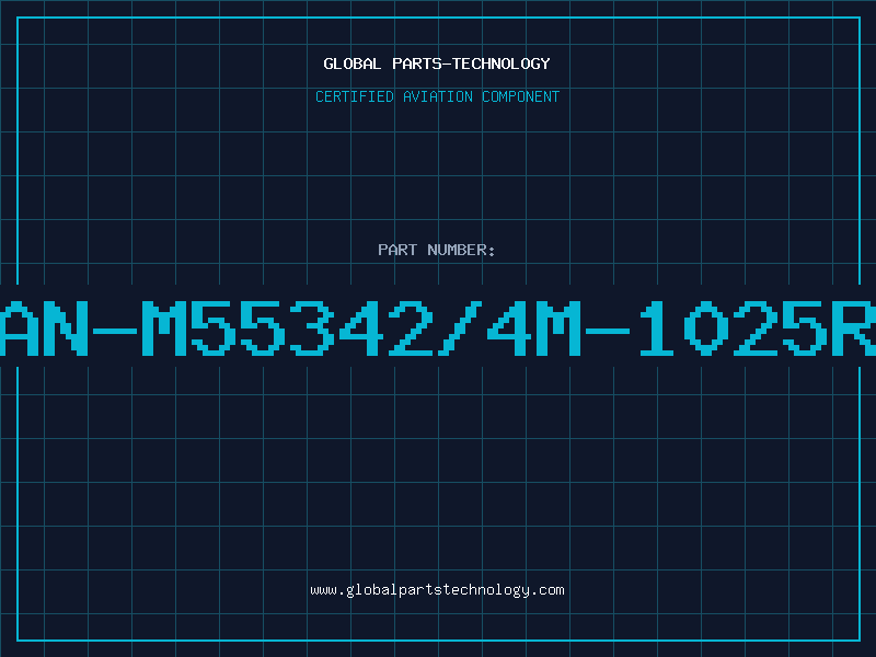 Aviation Part JAN-M55342/4M-1025RM