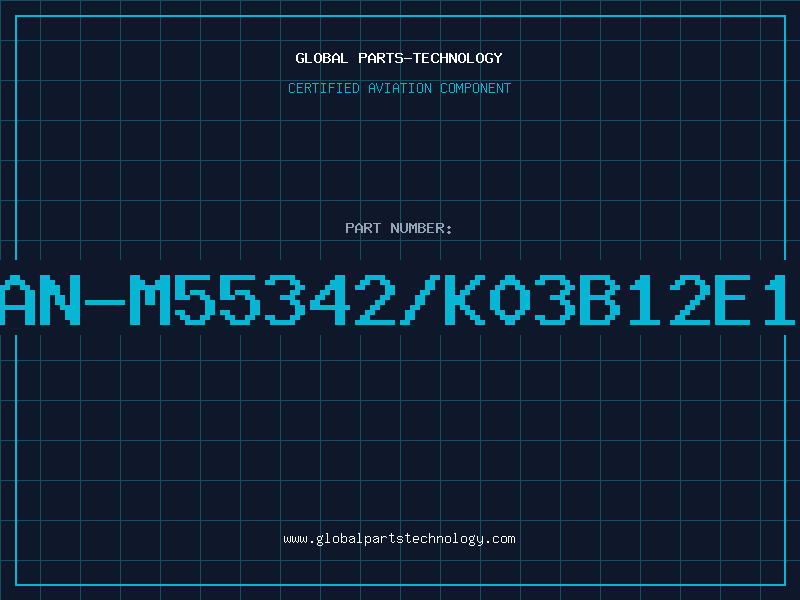 Aviation Part JAN-M55342/K03B12E1R