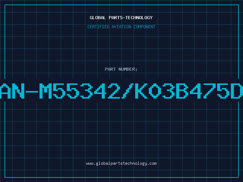 Aviation Part JAN-M55342/K03B475DR