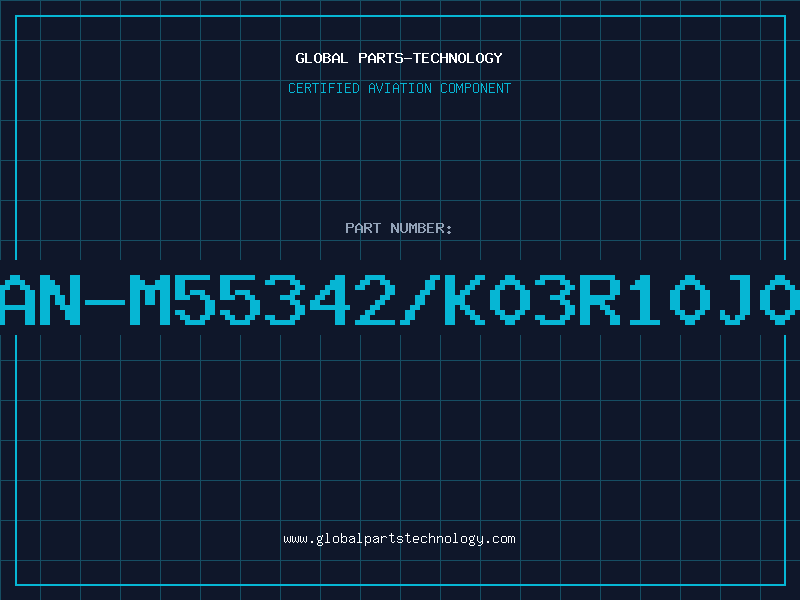 Aviation Part JAN-M55342/K03R10J0R