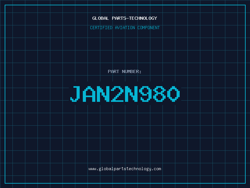 Aviation Part JAN2N980