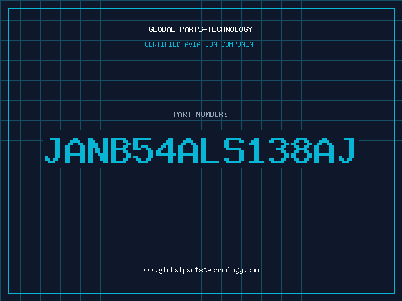 Aviation Part JANB54ALS138AJ