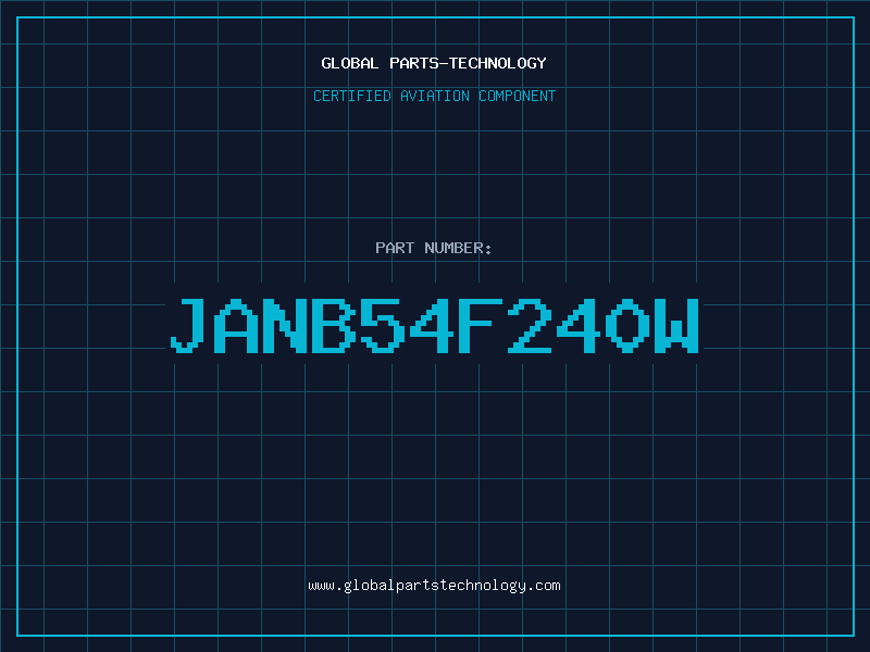 Aviation Part JANB54F240W