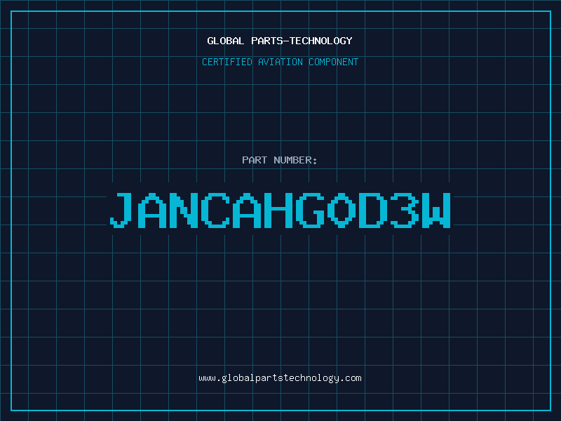 Aviation Part JANCAHG0D3W