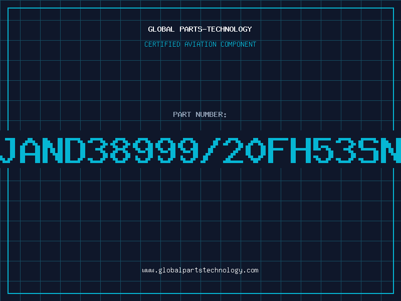 Aviation Part JAND38999/20FH53SN