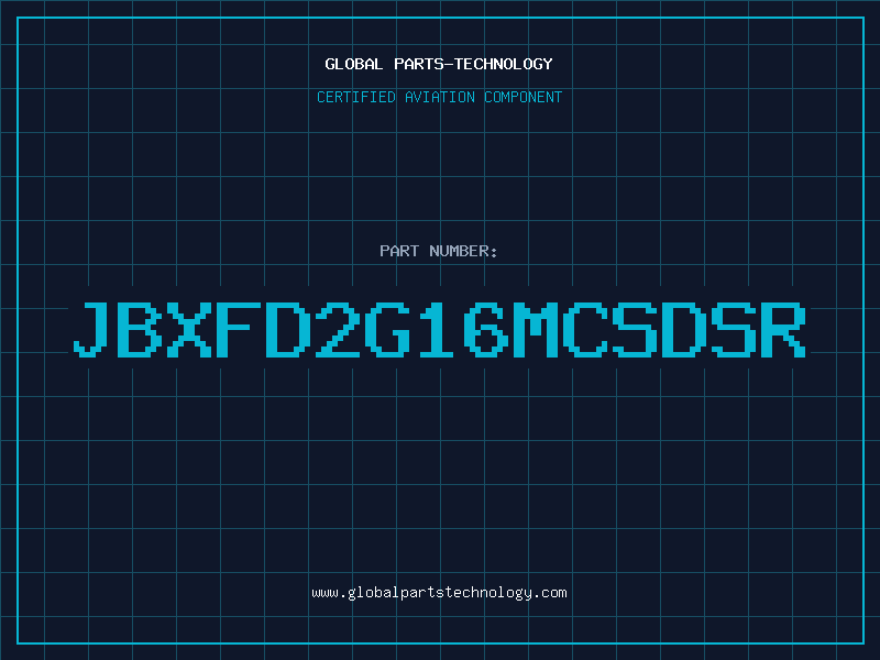 Aviation Part JBXFD2G16MCSDSR