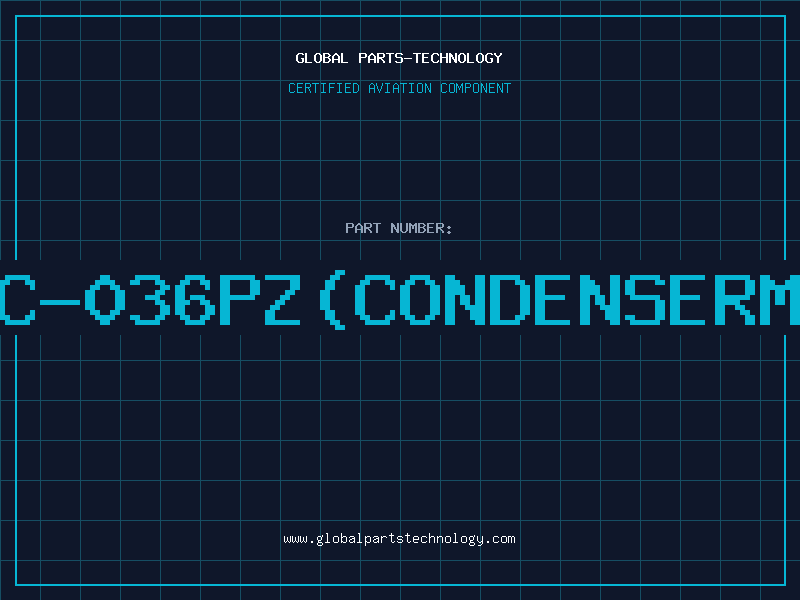 Aviation Part JC-036PZ(CONDENSERMI