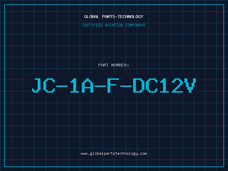 Aviation Part JC-1A-F-DC12V