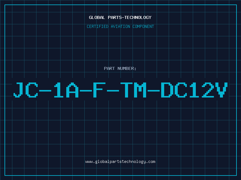 Aviation Part JC-1A-F-TM-DC12V