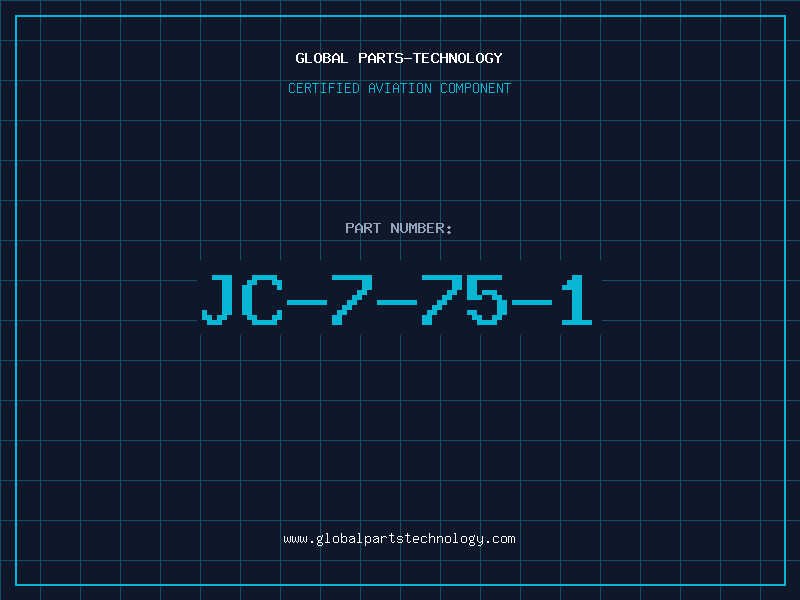 Aviation Part JC-7-75-1