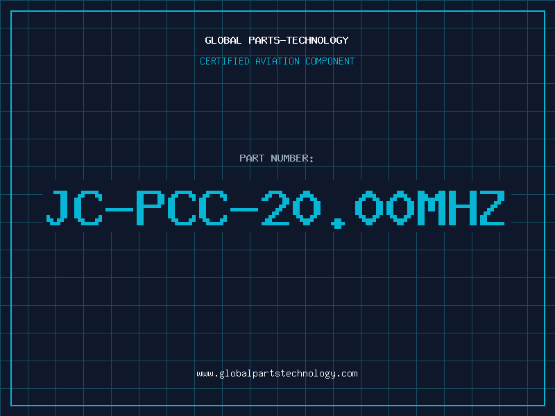 Aviation Part JC-PCC-20.00MHZ