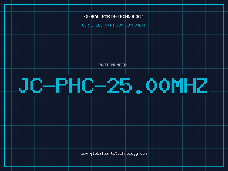 Aviation Part JC-PHC-25.00MHZ