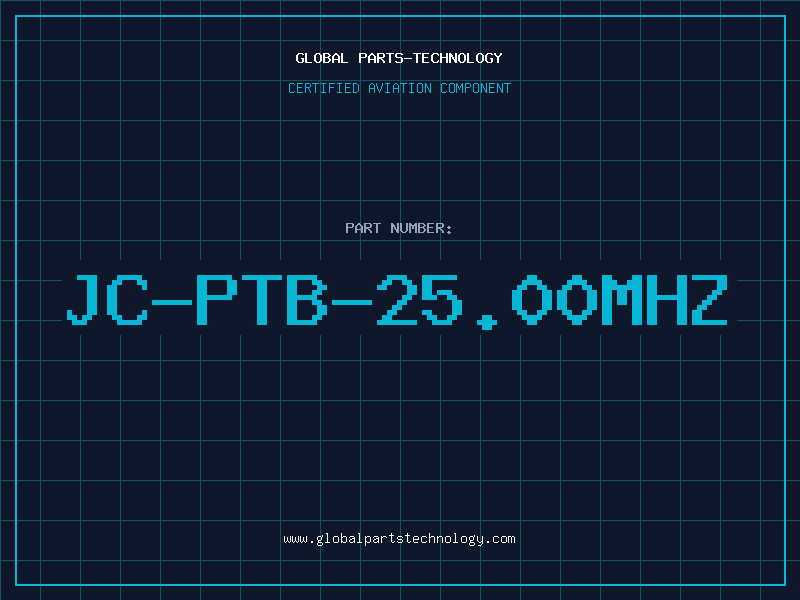 Aviation Part JC-PTB-25.00MHZ