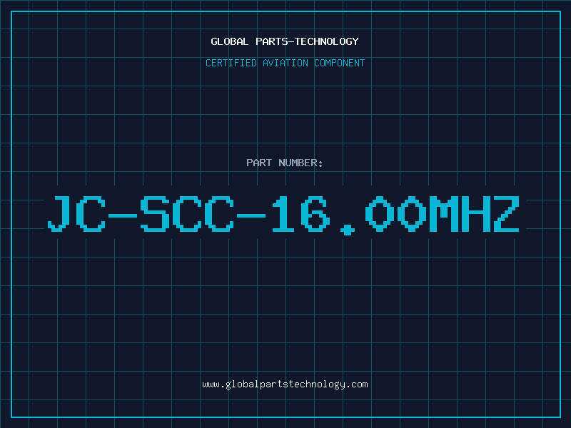 Aviation Part JC-SCC-16.00MHZ